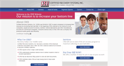 Desktop Screenshot of certifiedrecovery.com